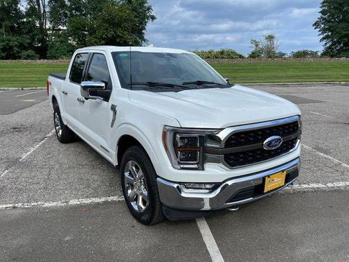 Star White Metallic Tri-Coat 2023 Ford F-150 King Ranch