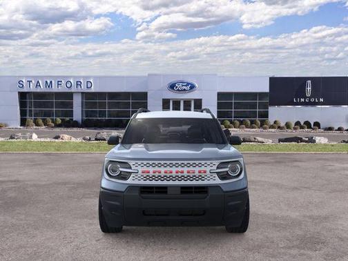 Azure Gray Metallic Tri-Coat 2026 Ford Bronco Sport Heritage