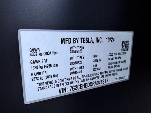 2024 Tesla Cybertruck All-Wheel Drive