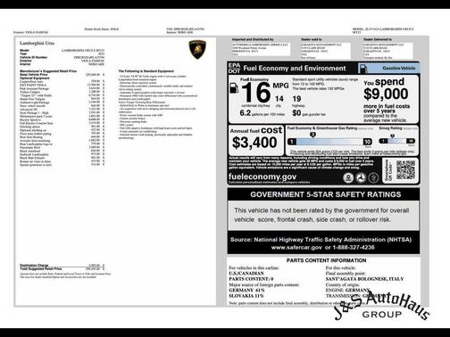 2023 Lamborghini Urus S