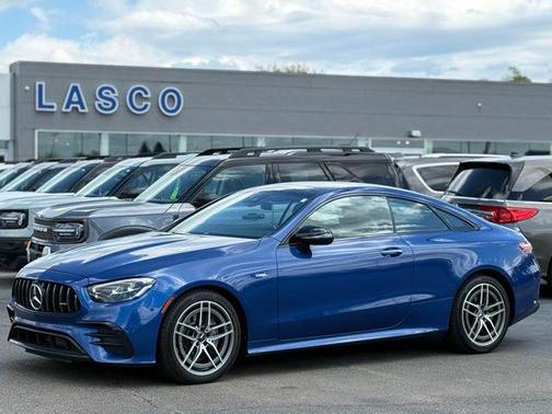 Blue 2022 Mercedes-Benz AMG E 53 4MATIC