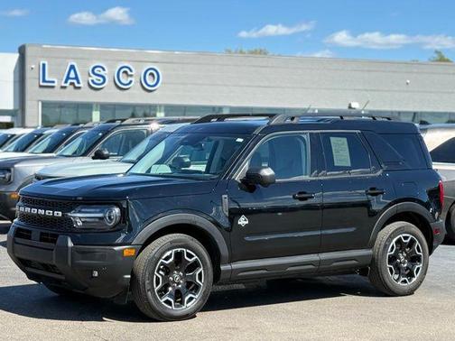 Shadow Black 2025 Ford Bronco Sport Outer Banks