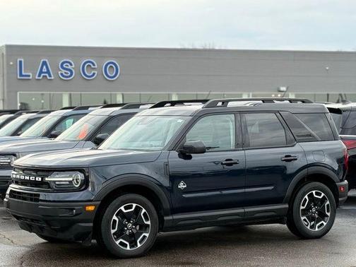 Alto Blue Metallic Tinted Clearcoat 2022 Ford Bronco Sport Outer Banks