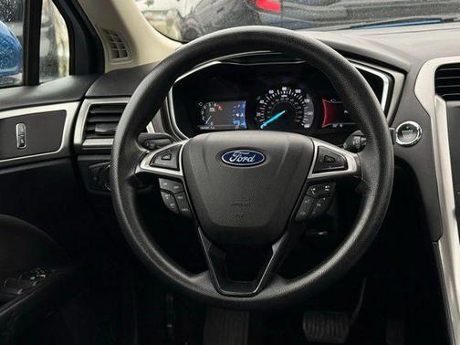 Blue 2020 Ford Fusion SE