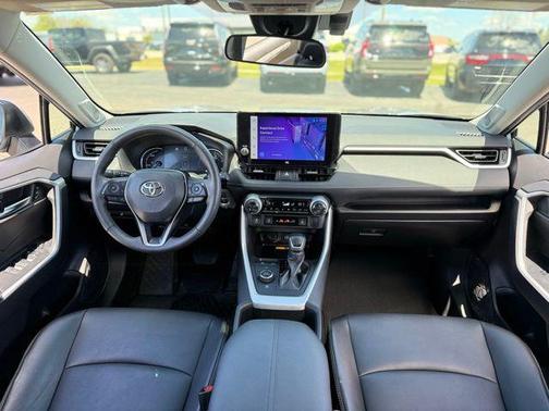 Silver Sky Metallic 2024 Toyota RAV4 Hybrid XLE Premium