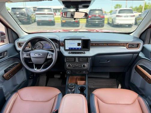 Hot Pepper Red Metallic Tinted Clearcoat 2024 Ford Maverick Lariat