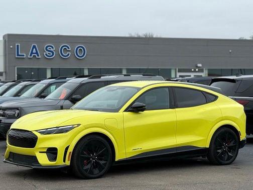 Grabber Yellow 2025 Ford Mustang Mach-E GT