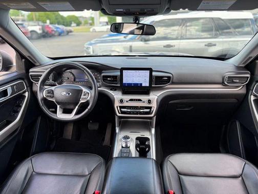 Atlas Blue Metallic 2023 Ford Explorer XLT
