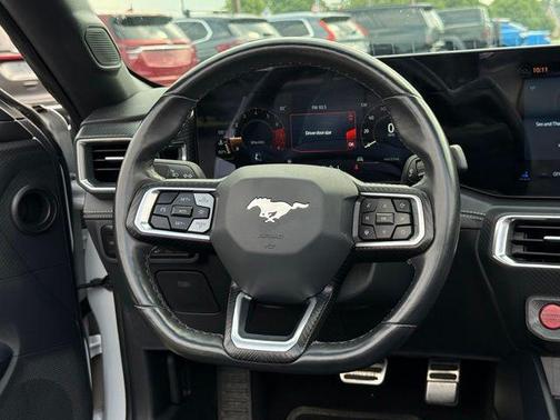Oxford White 2024 Ford Mustang EcoBoost Premium