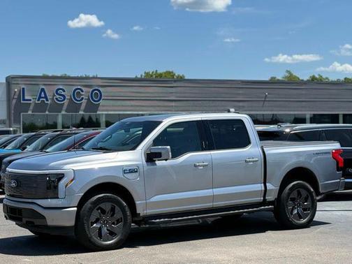 Silver Metallic 2025 Ford F-150 Lightning LARIAT