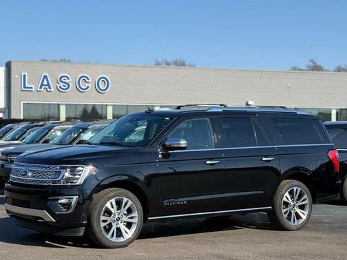 Black Metallic 2021 Ford Expedition Max Platinum