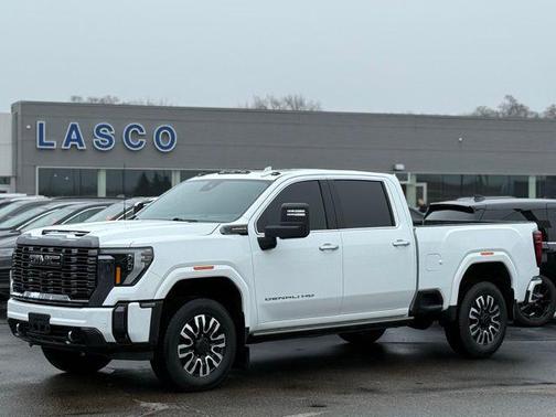 Summit White 2024 GMC Sierra 2500 Denali Ultimate