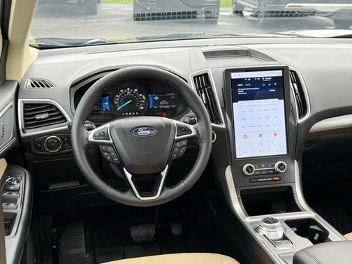Blue Metallic 2024 Ford Edge SEL