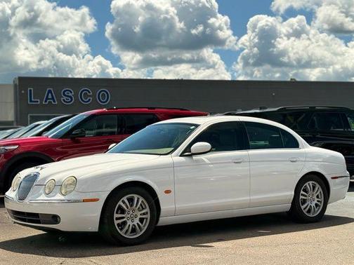 White Onyx 2005 Jaguar S-Type 3.0L V6