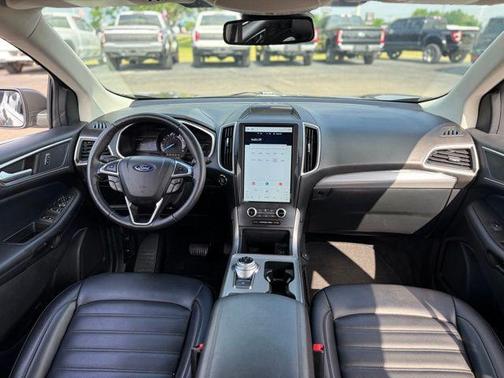 Gray Metallic 2021 Ford Edge SEL