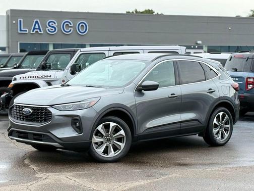 Gray Metallic 2025 Ford Escape Platinum