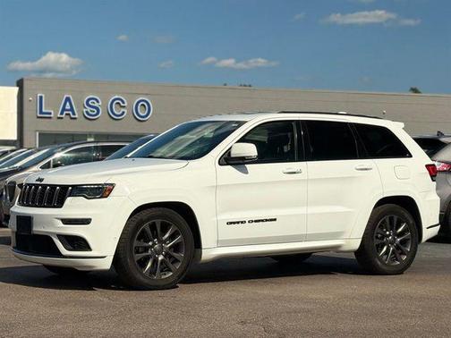Bright White Clearcoat 2019 Jeep Grand Cherokee High Altitude