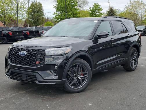 Agate Black Metallic 2026 Ford Explorer ST