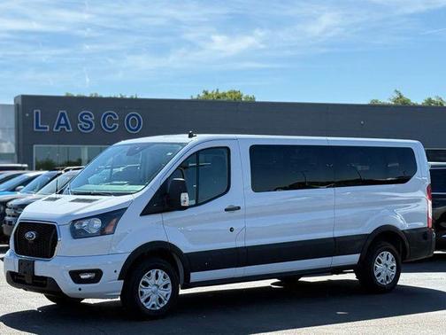 Oxford White 2024 Ford Transit-350 XLT