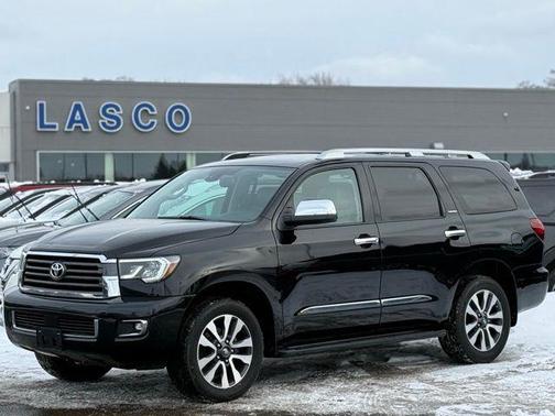 Midnight Black 2018 Toyota Sequoia Limited