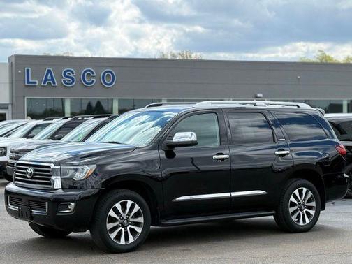 Midnight Black 2018 Toyota Sequoia Limited