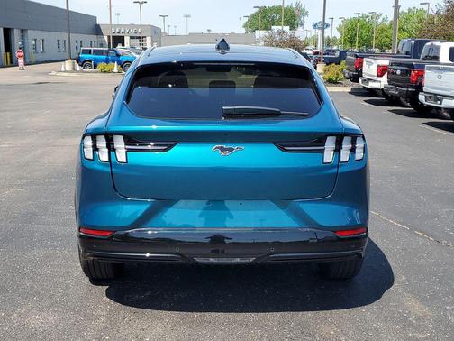 Blue 2026 Ford Mustang Mach-E Premium