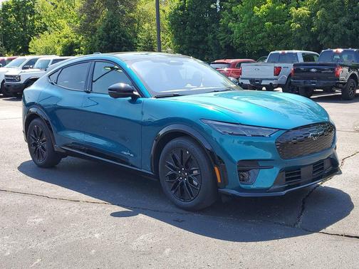 Blue 2026 Ford Mustang Mach-E Premium