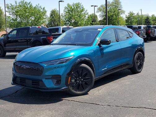 Blue 2026 Ford Mustang Mach-E Premium
