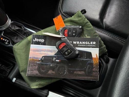 Red 2021 Jeep Wrangler Unlimited Sahara