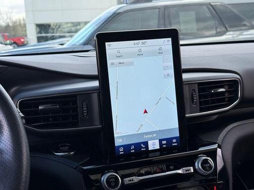 Star White Metallic Tri-Coat 2023 Ford Explorer ST