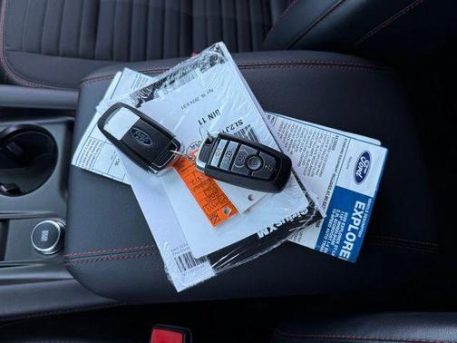 Red Metallic 2025 Ford Explorer ST-Line