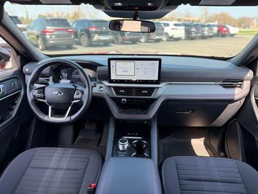 Red Metallic 2025 Ford Explorer ST-Line
