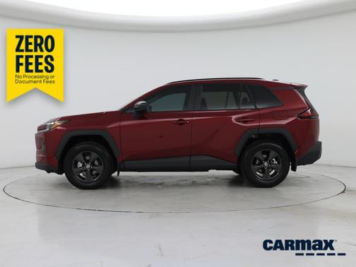 Red 2026 Toyota RAV4 LE