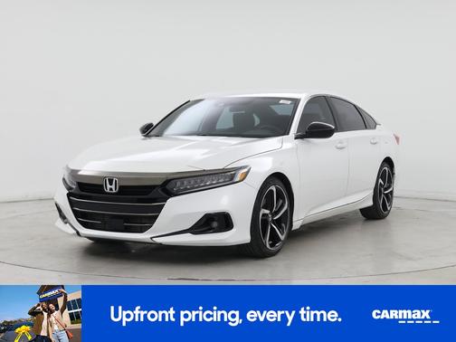 White 2021 Honda Accord Sport