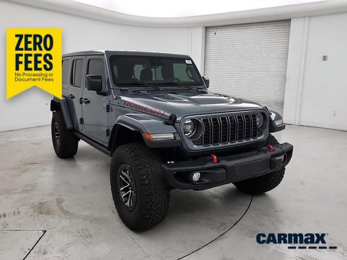 Gray 2025 Jeep Wrangler Rubicon X