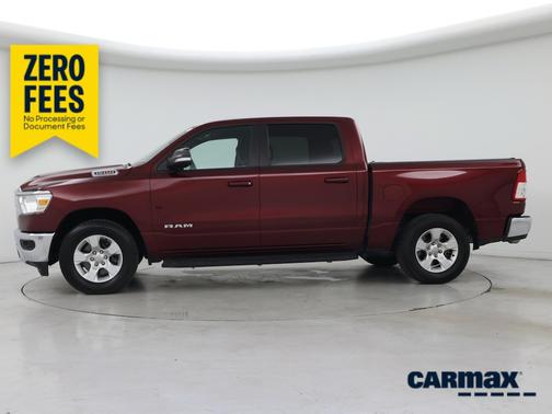 Burgundy 2021 RAM 1500 Bighorn