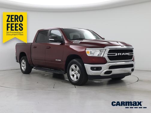 Burgundy 2021 RAM 1500 Bighorn
