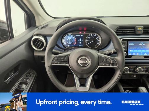 Black 2025 Nissan Versa SV