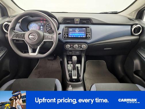 Black 2025 Nissan Versa SV