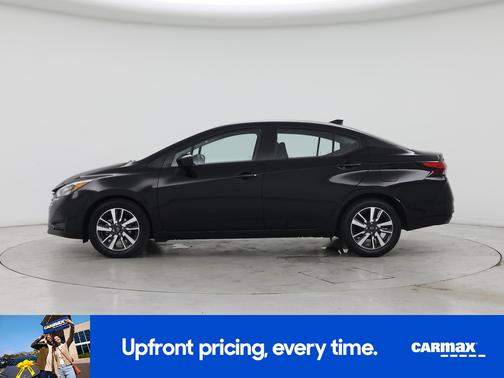 Black 2025 Nissan Versa SV