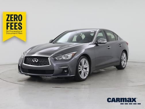 Gray 2021 INFINITI Q50 Sensory