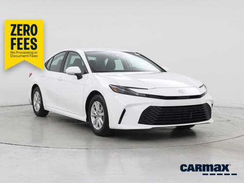 White 2025 Toyota Camry LE