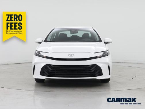 White 2025 Toyota Camry LE