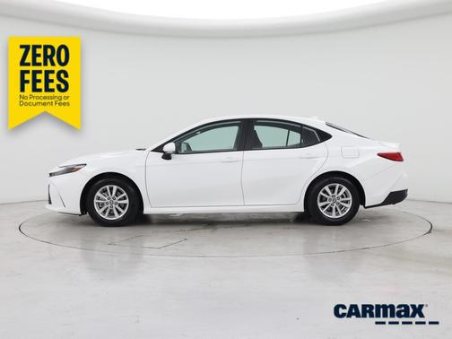 White 2025 Toyota Camry LE