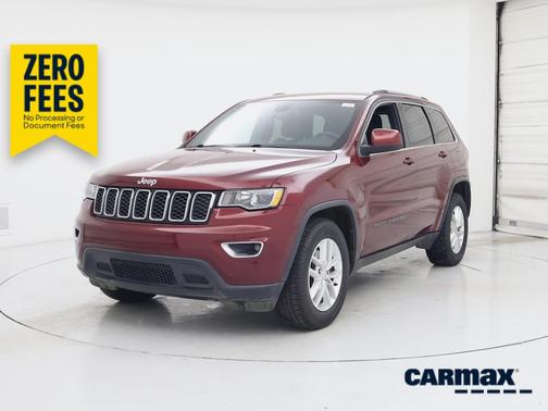Burgundy 2017 Jeep Grand Cherokee Laredo