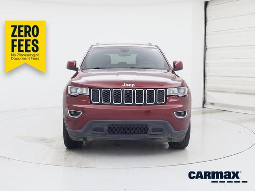 Burgundy 2017 Jeep Grand Cherokee Laredo