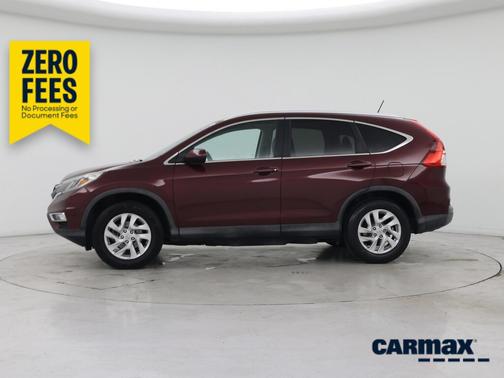 Burgundy 2016 Honda CR-V EX-L