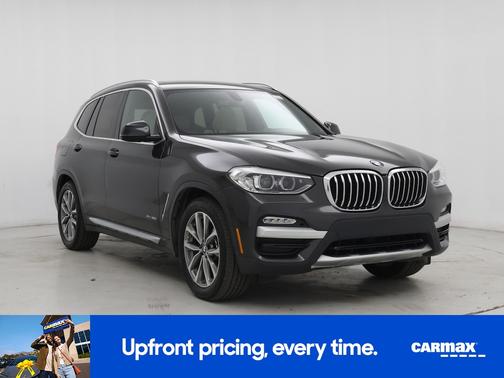 Black 2018 BMW X3 XDrive30i