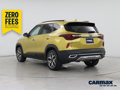 Yellow 2021 Kia Seltos SX