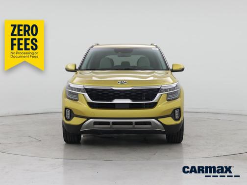 Yellow 2021 Kia Seltos SX
